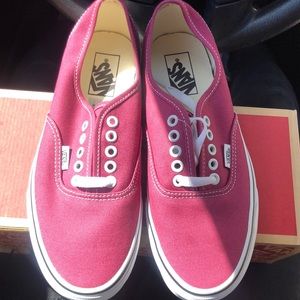Dry Rose/True White Vans Authentics